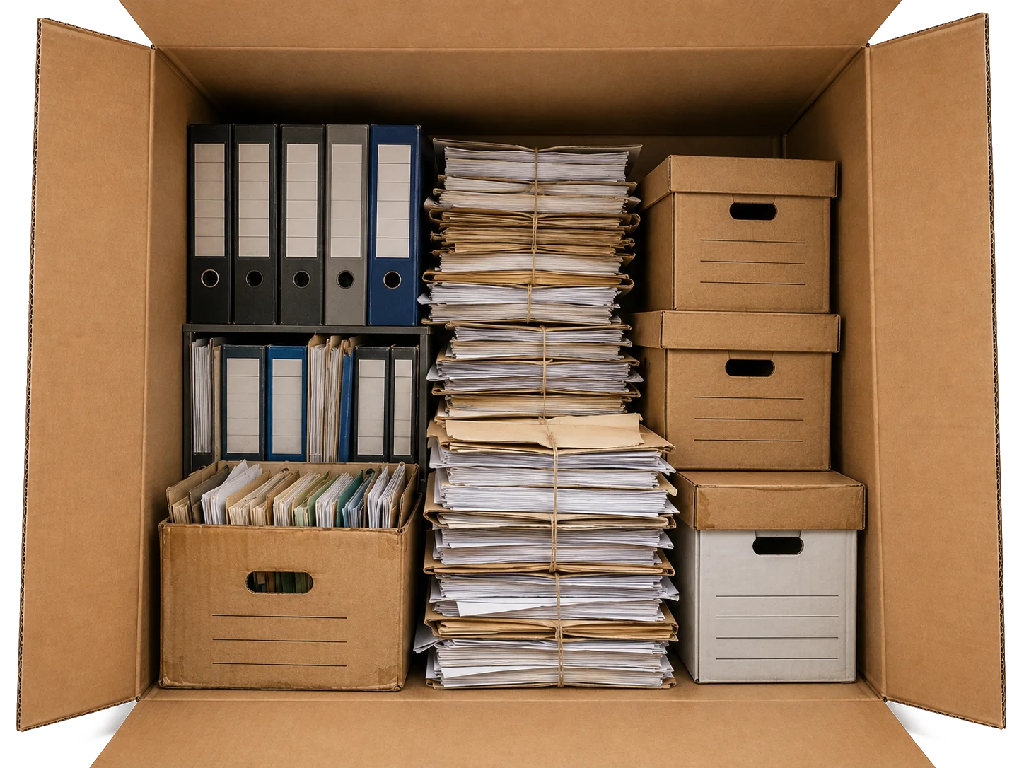 smaltimento carta archivi e faldoni