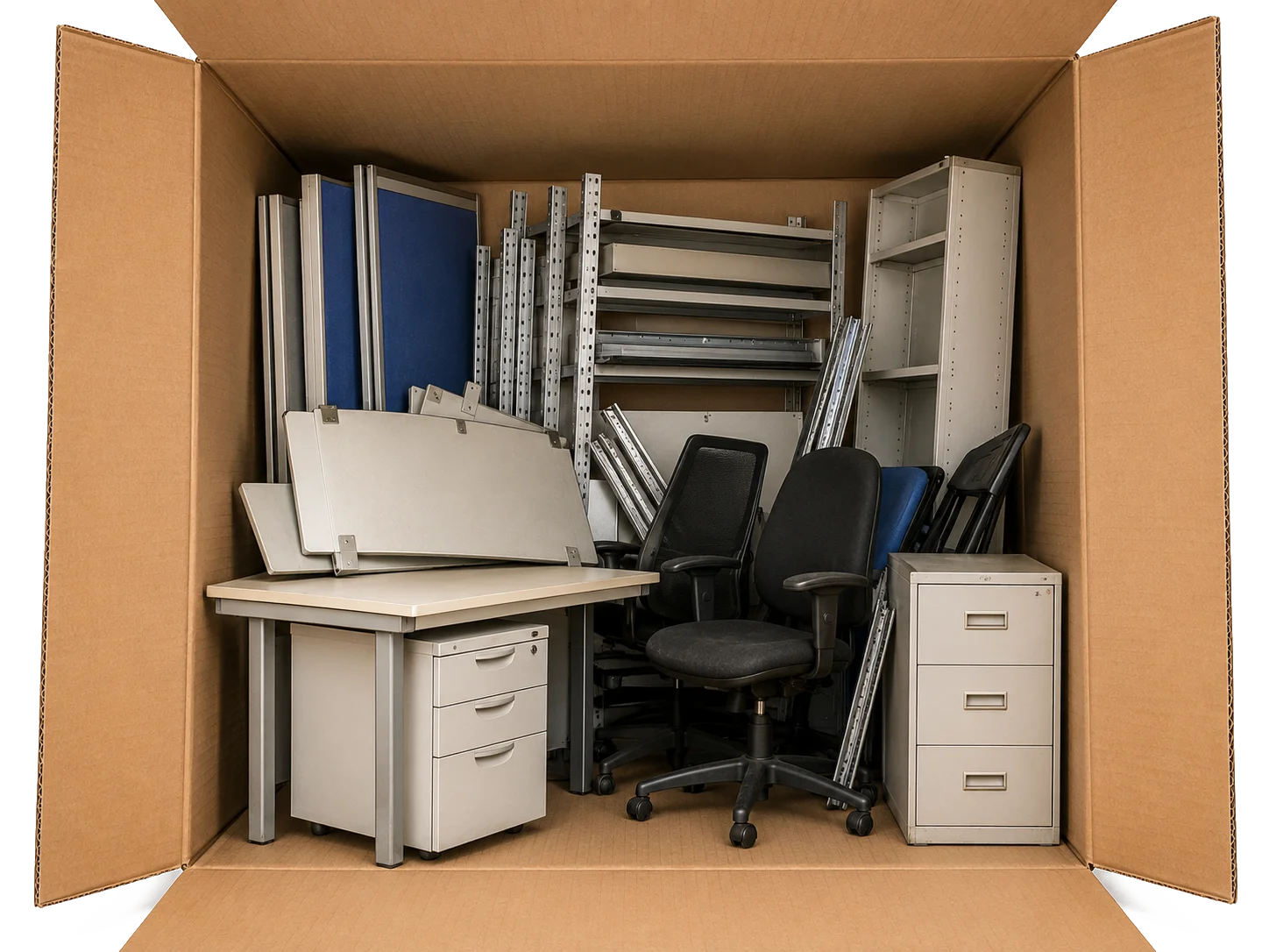 sgombero e smaltimento arredo e mobili ufficio